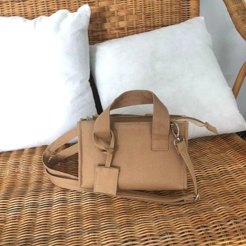 Tas Selempang Kanvas Wanita ALLETA|Sling Bag KanvasKorea | Tas Kanvas Wanita | Korean Bag