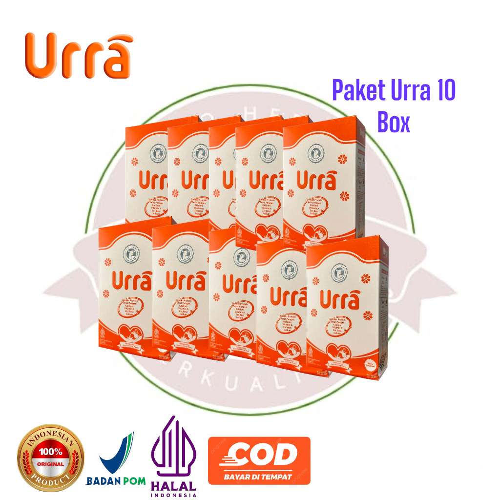 

SUSU URRA Paket 10 Box - susu kambing saanen