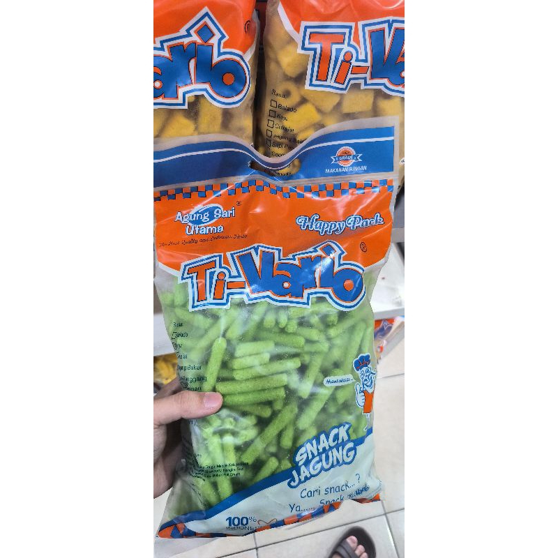 

Cemilan Enak Sehat Snack Stick Jagung Ti-Vario