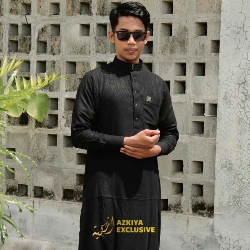 Gamis Jubah Sultan Original Soft Lexus by Azkiya Exclusive / Jubah Pria Slimfit