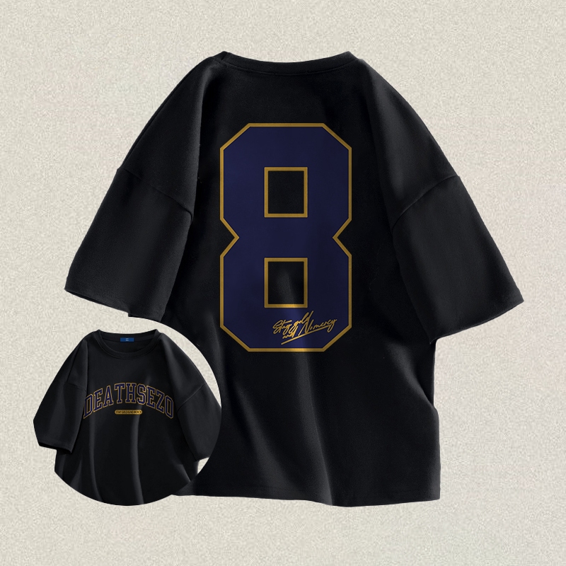 RENELLE Kaos Streetwear T-Shirt Pria Baju Kaos Distro Cowok | Kaos Motif Pria Keren Sablon NO.8 Prin