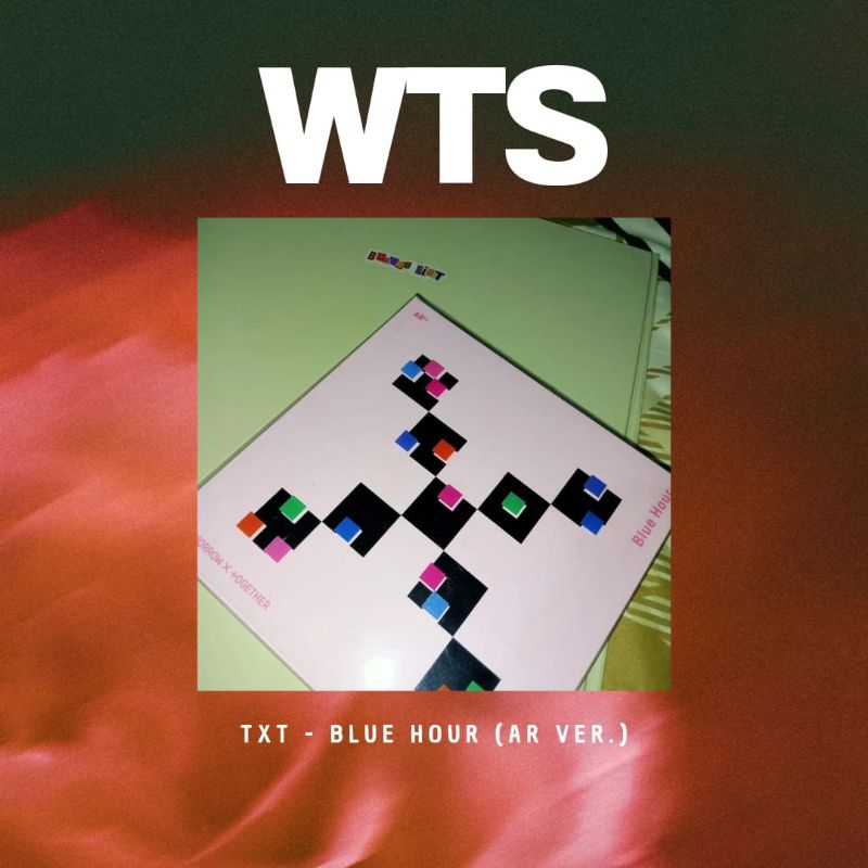 ALBUM ONLY TXT BLUE HOUR (AR ver.)