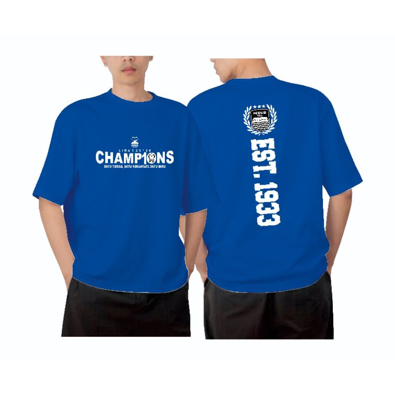 KAOS PERSIB CHAMPIONS 2024 EST 1933