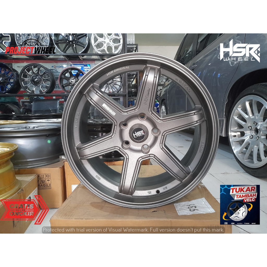 VELG MOBIL HSR WHEEL RING 18 UNTUK ALTIS VELG RACING HSR MURAH