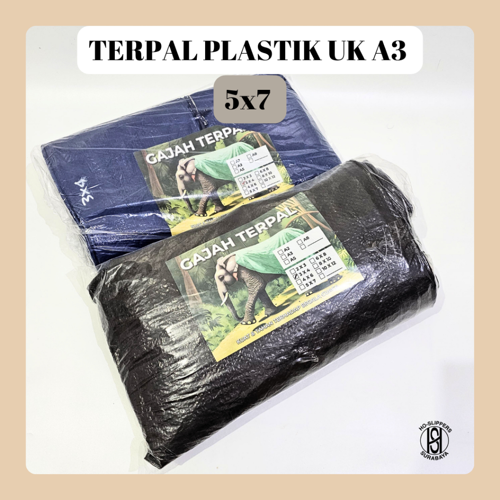 TERPAL PLASTIK A3 UK 5X7  / TERPAL PLASTIK / TERPAL A3