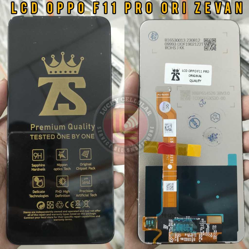 LCD FULLSET OPPO F11 PRO / ORIGINAL ZEVAN