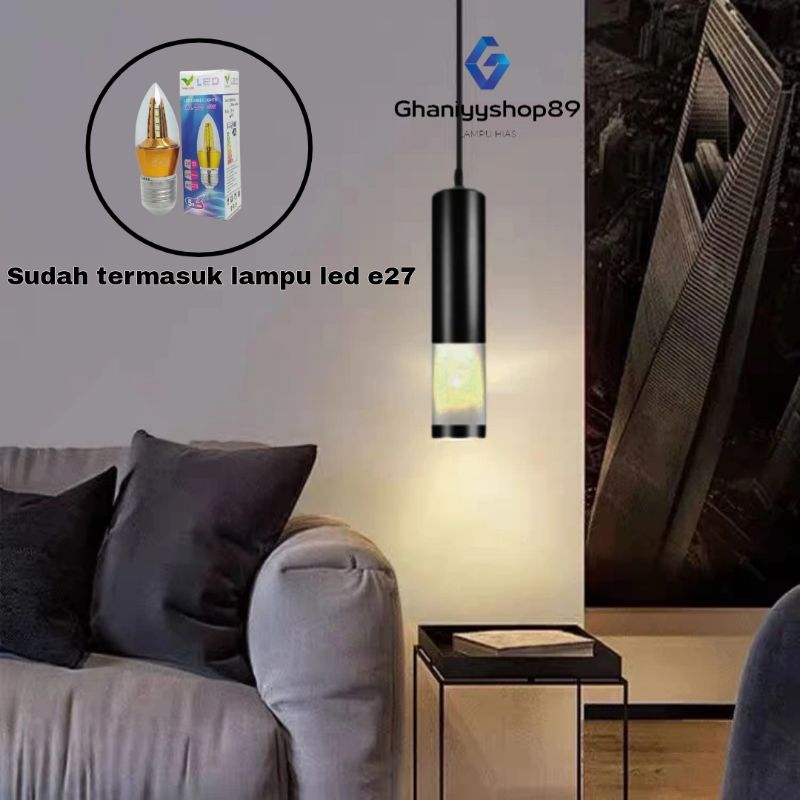Lampu gantung ruang tamu minibar