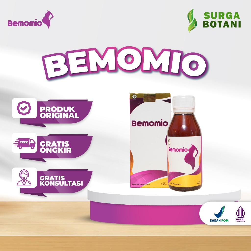Bemomio Madu Kesuburan Wanita  Madu Program Hamil (Promil) 1 Box