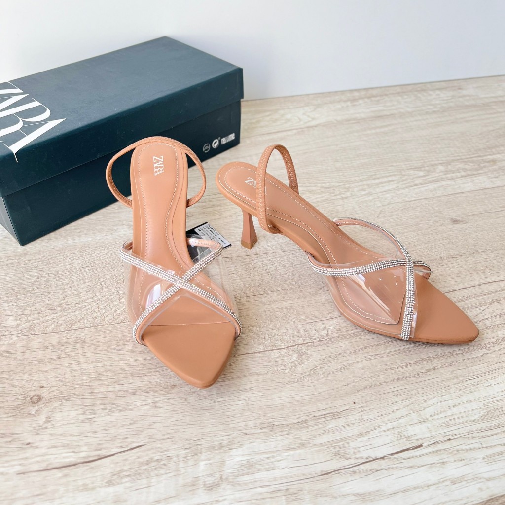 Z101223 SEPATU HEELS WANITA ZARA ORIGINAL