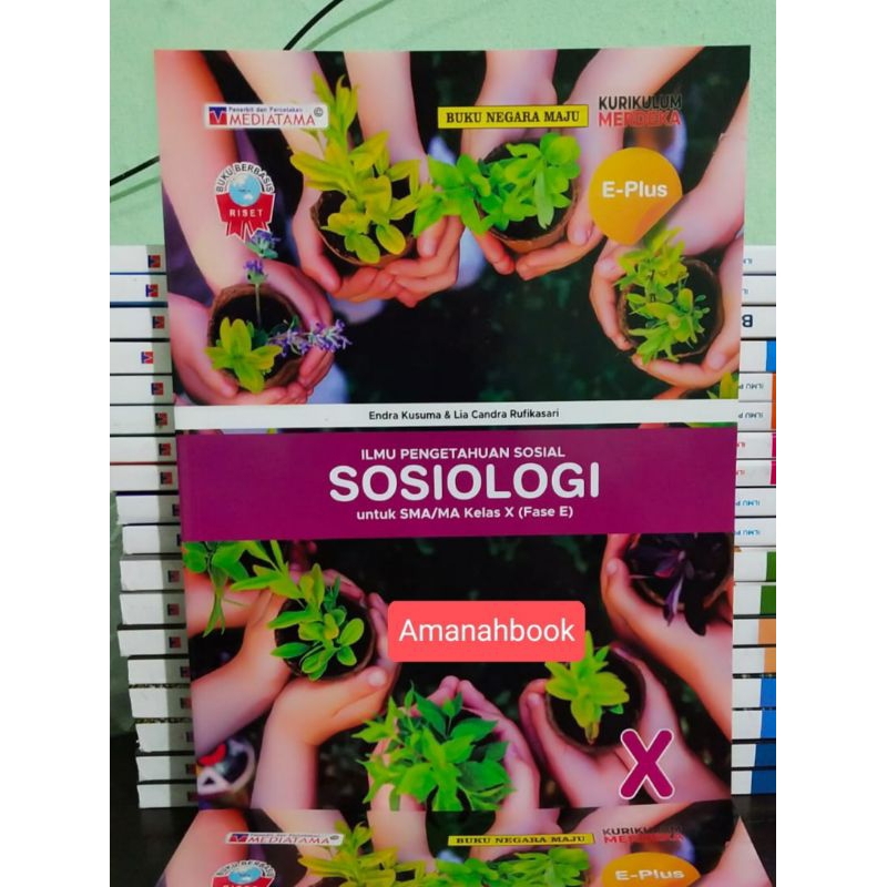E Plus Sosiologi SMA Kelas 10 Kurikulum Merdeka Mediatama