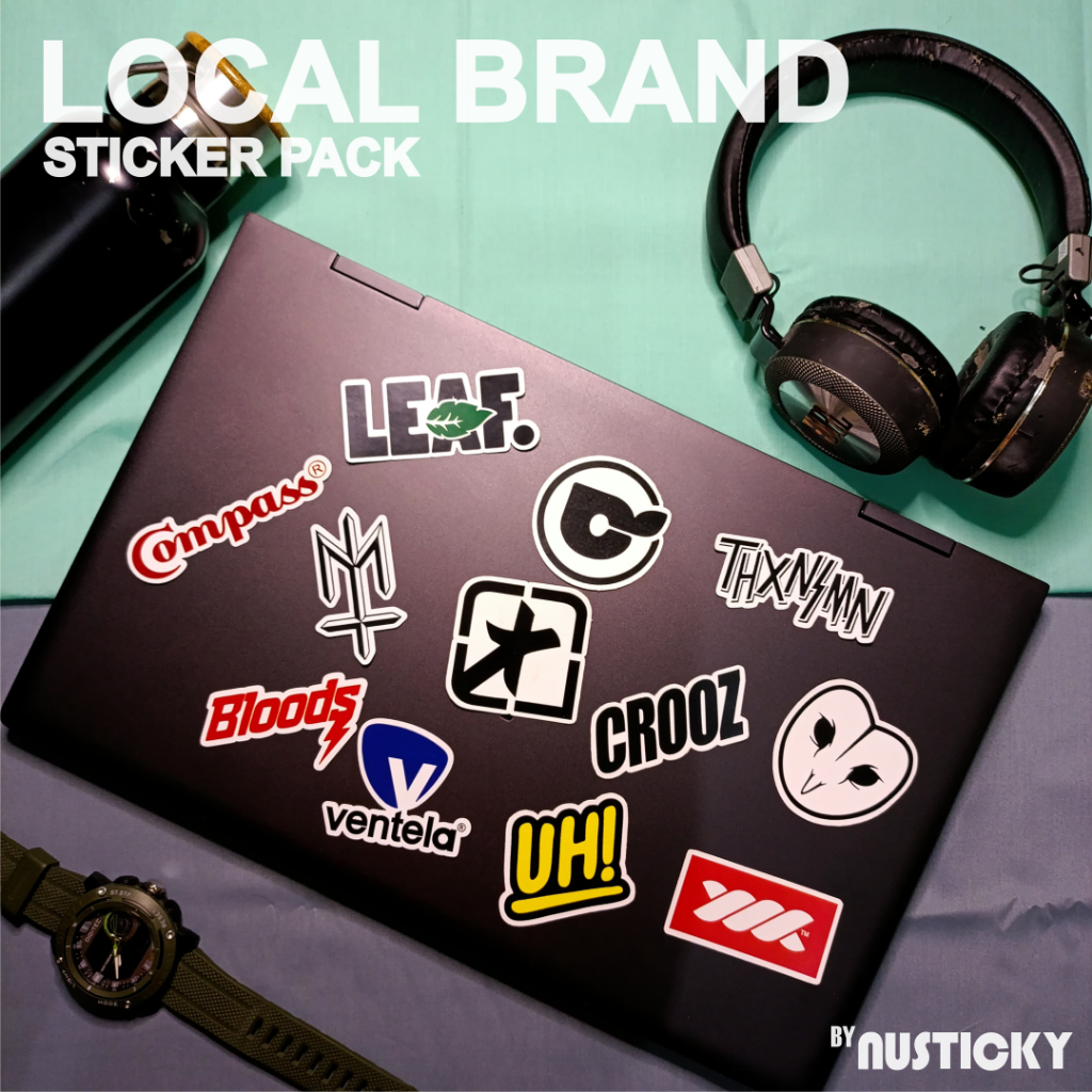 

STICKER PACK BRAND LOKAL | Stiker Aesthetic Stiker Distro Stiker Laptop Stiker Tahan Air