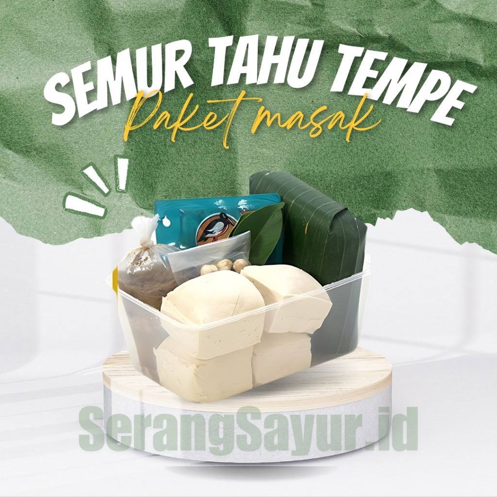 

[INSTAN SERANG] Semur Tahu Tempe Foodprep