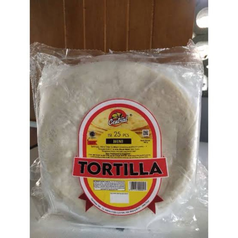 

Tortila ori mini isi 25bj/pack 17cm premium halal murah enak