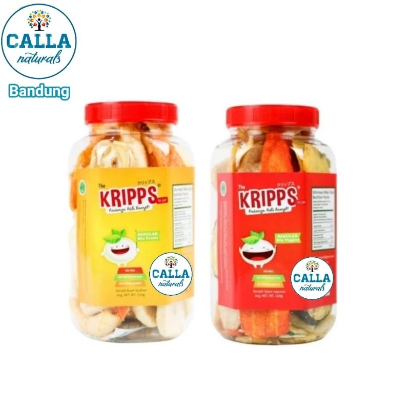 

Keripik Sayur / Buah | Vegan | Snack Gluten Free | No MSG | The Kripps - Reguler 150gr