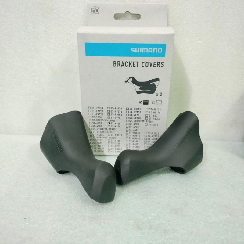 Karet Rubber Hood Brifter Shifter Bracket Covers Shimano Ultegra 105 Tiagra ST-6800 5800 4700 4703 T