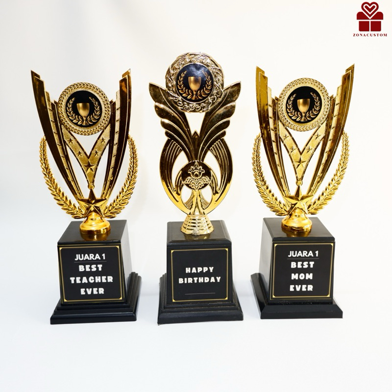 *COD* Piala Trophy hadiah gift unik hampers kado hadiah ultah wisuda pacar orang tua termurah semara