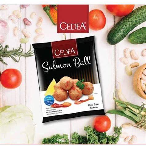 

CEDEA SALMON BALL 200 GR / BASO SALMON 200 GR