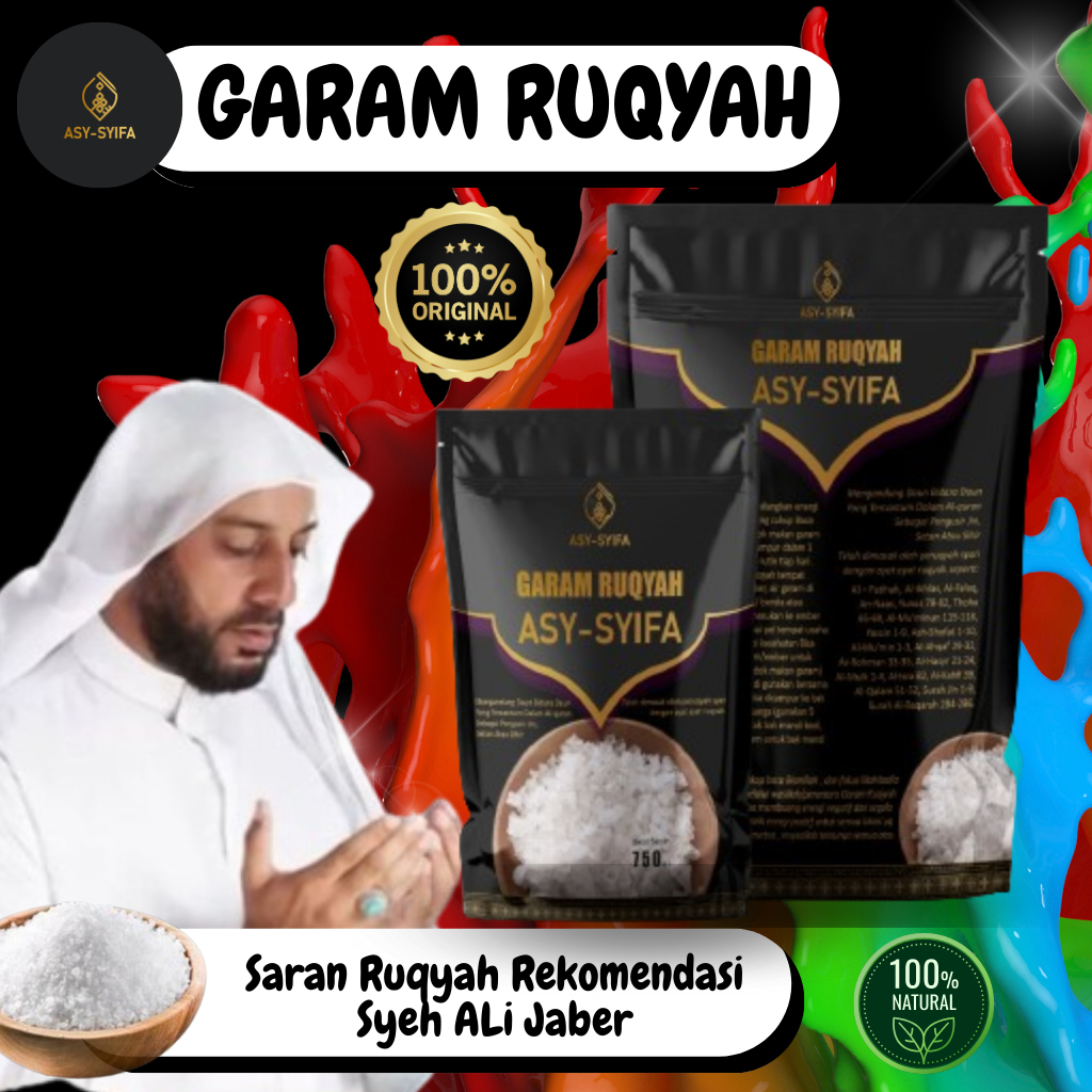

Garam Asma daun bidara Ruqyah AsySyifa Original - GANGGUAN JIN DAN SIHIR SAMPAI RONTOK TOTAL