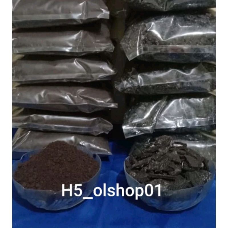 

Cookies Crumb Tambahan Toping Kemasan 500Gr