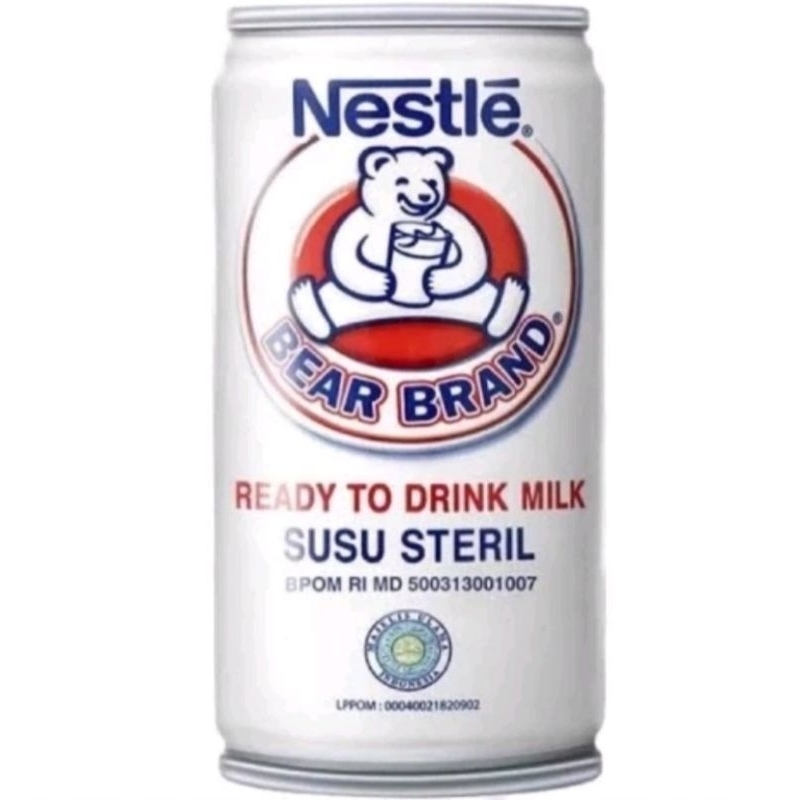 

Nestle BEAR BRAND Susu Steril (189ml)