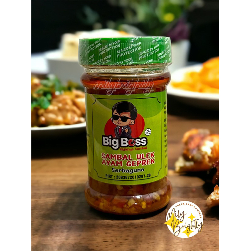

Sambal Ulek Ayam Geprek Big boss Rajanya sambal