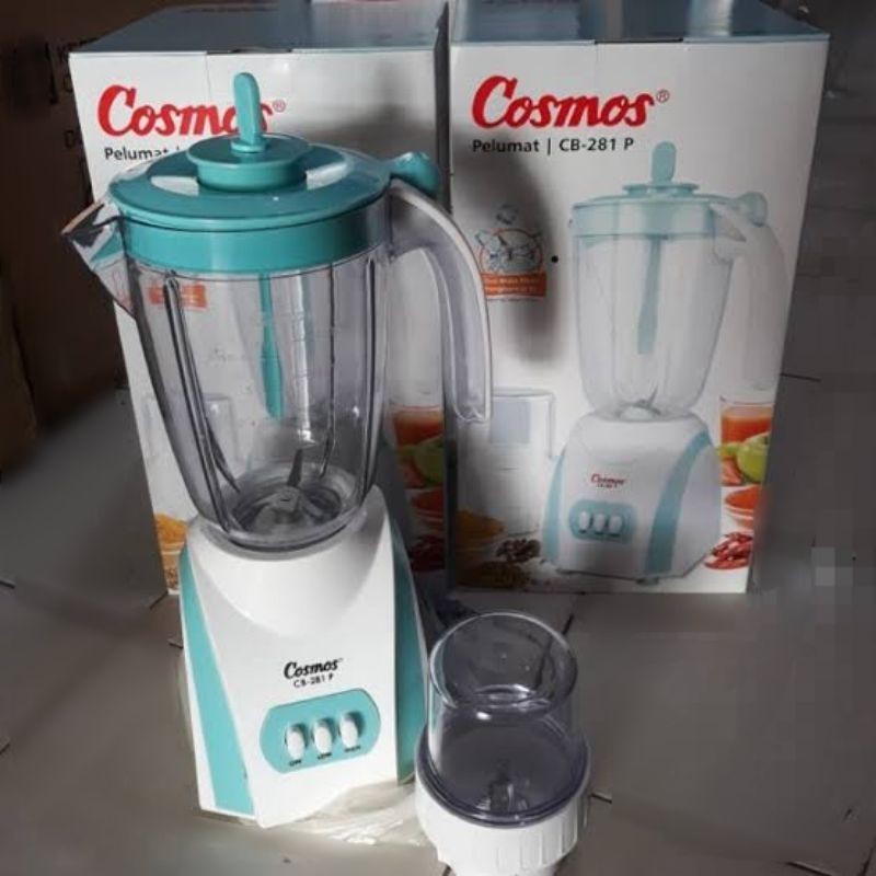 Cosmos Blender Plastik 2in1 CB 281 P / Blander Cosmos CB-281P / Blender Cosmos 2in1 CB281P BATAM