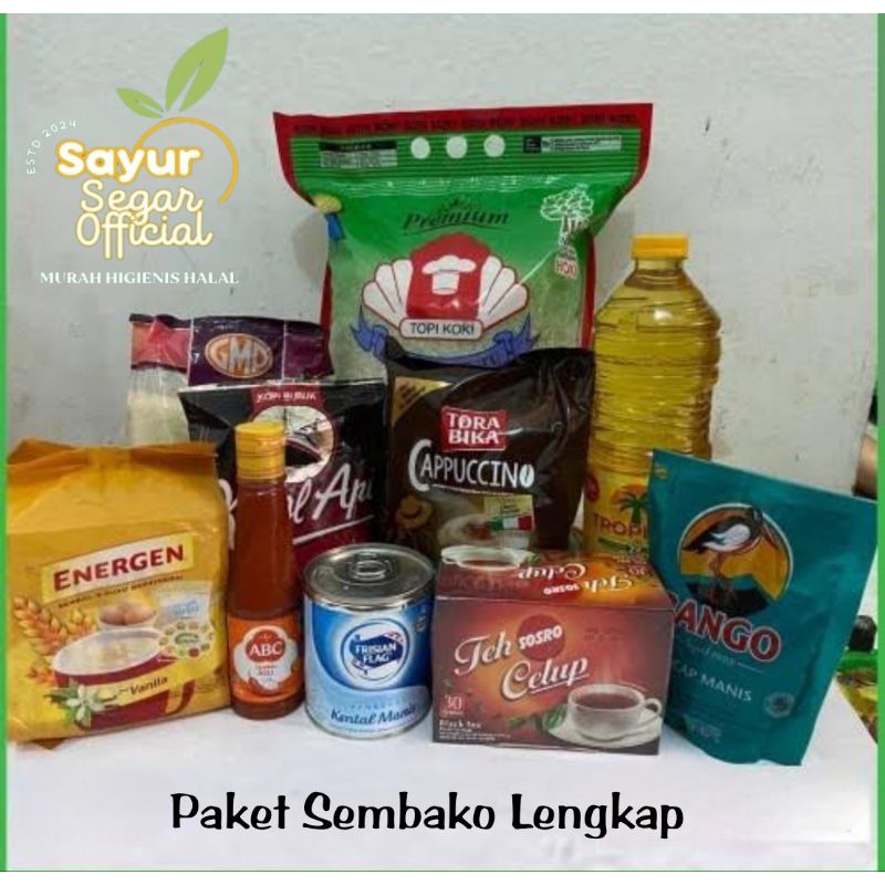 

Paket Sembako Komplit