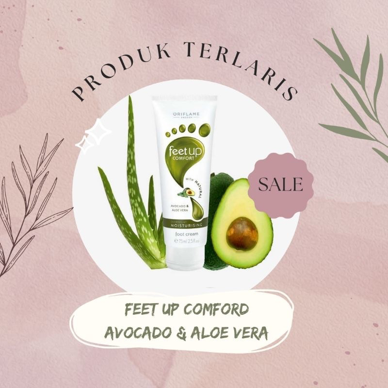 Feet Up Comford Avocado & Aloe Vera