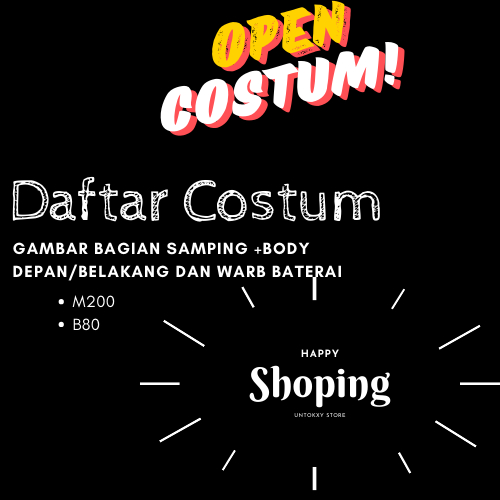 

OPEN COSTOM STIKER Request Gambar Bebas