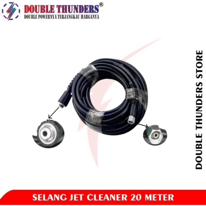 High Pressure Hose Jet Cleaner Selang Jet Cleaner 20 meter H&L