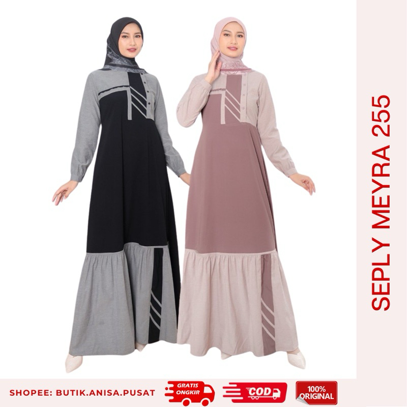 SEPLY GAMIS MEYRA 255 Black Dusty Pink