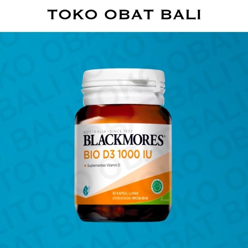 Blackmores Bio D3 1000 IU (Isi 30) BPOM Kalbe