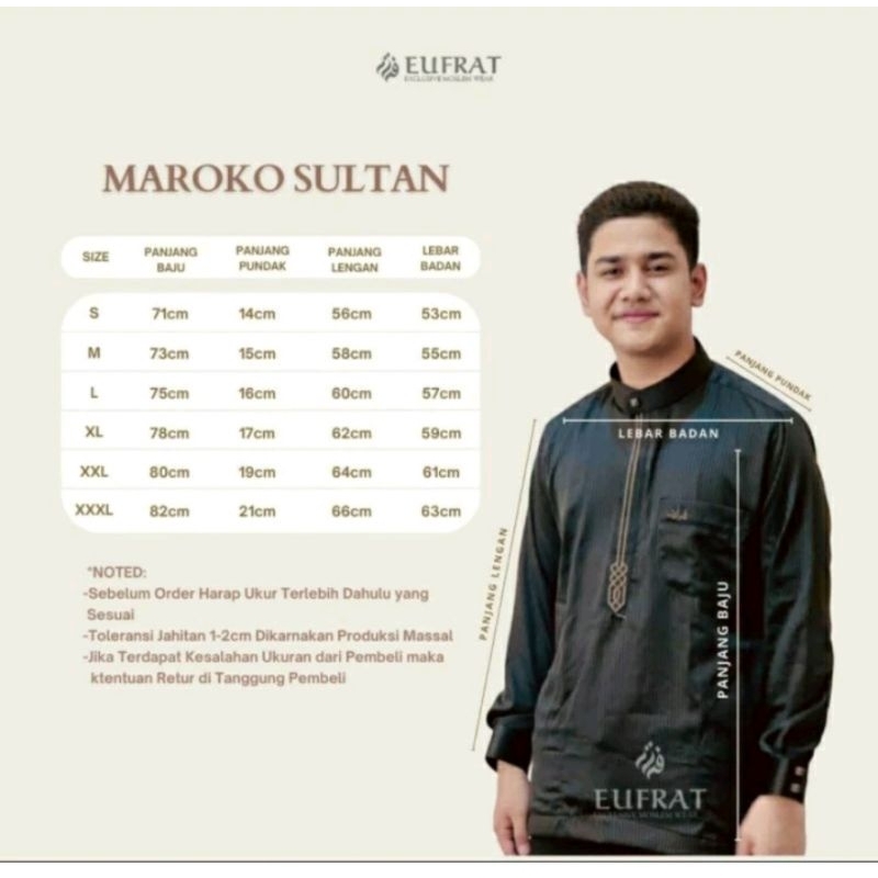 Pakaian Muslim Pria Baju koko eufrat Baju taqwa terbaru Baju koko modern