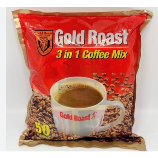

GOLD ROAST COFFEE MIX 50 PCS