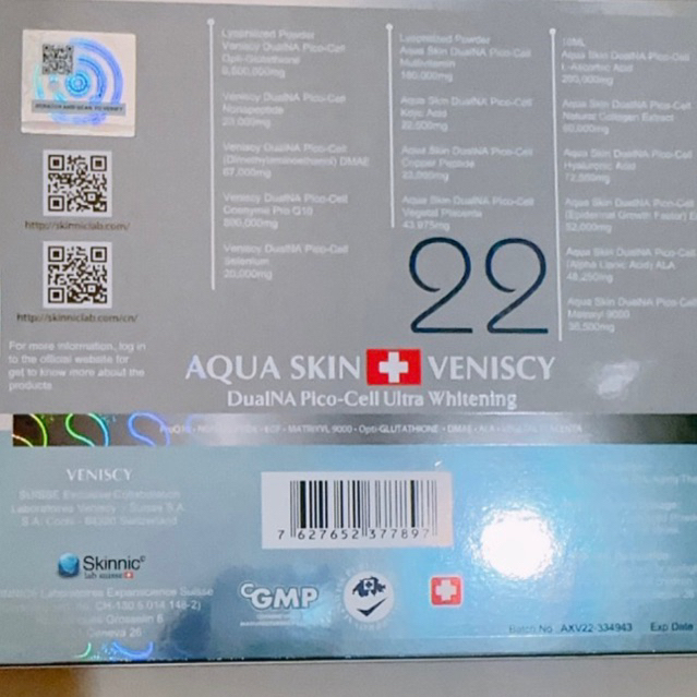 Aqua Skin Veniscy 22 ORIGINAL