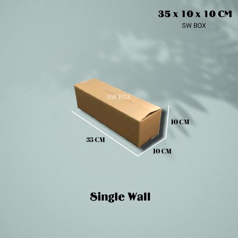 

Kardus Ukuran 35x10x10 CM Box untuk packing ST