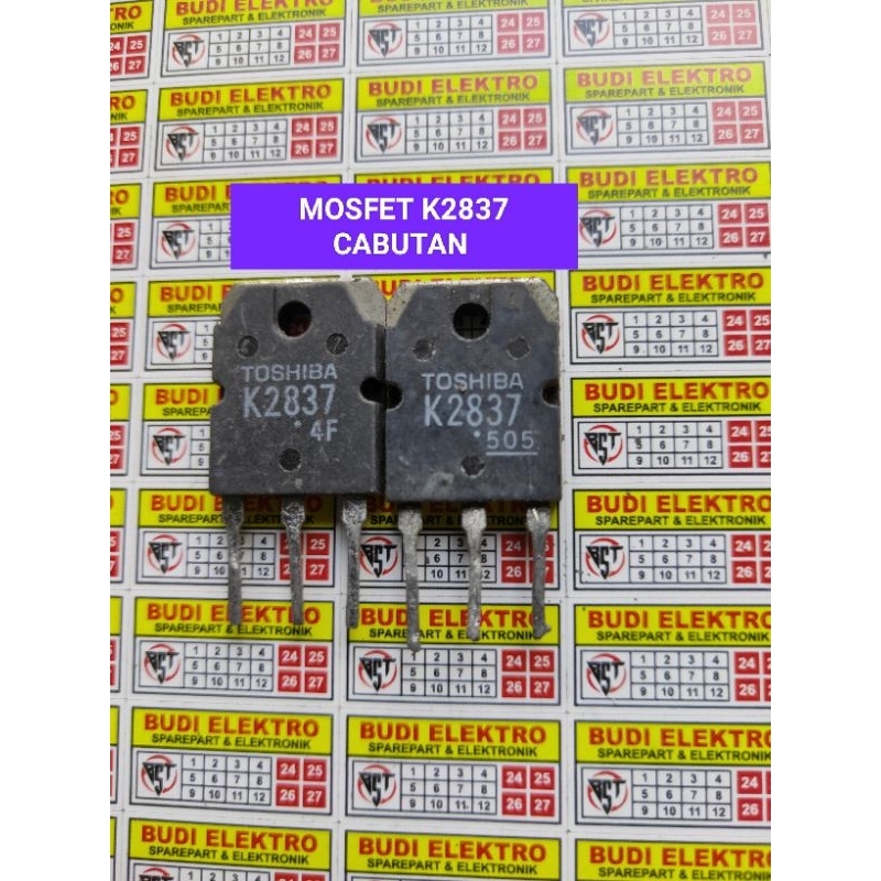 MOSFET K2837 FET K2837 mosfet k2837