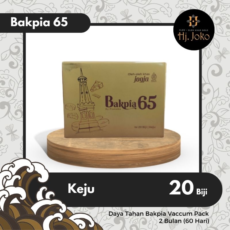 

Bakpia Pathok 65 Rasa Keju (Isi : 20 Biji)