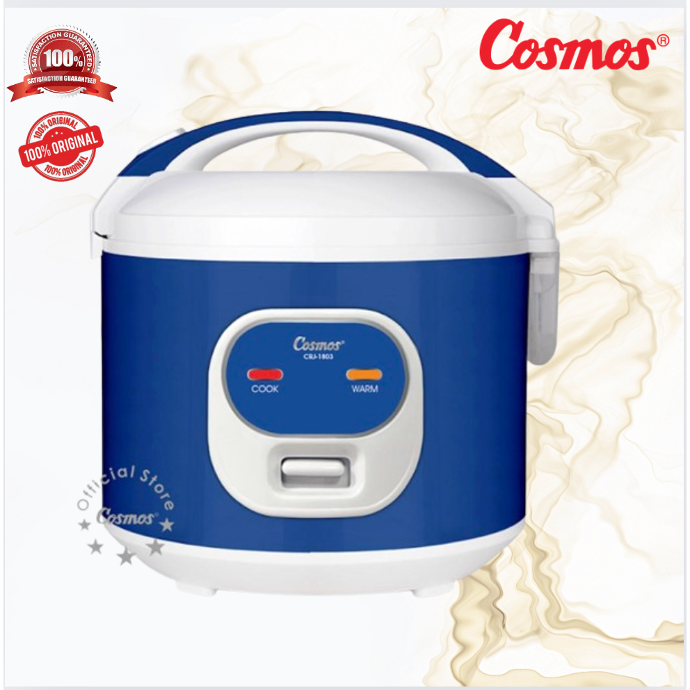 Rice Cooker Cosmos CRJ1803 / Rice Cooker 1.2L CRJ 1803/CRJ-1803 / CRJ1803/ORIGINAL COSMOS/GARANSI