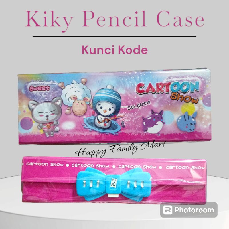 

KIKY PENCIL CASE KUNCI KODE KOTAK PENSIL PASSWORD