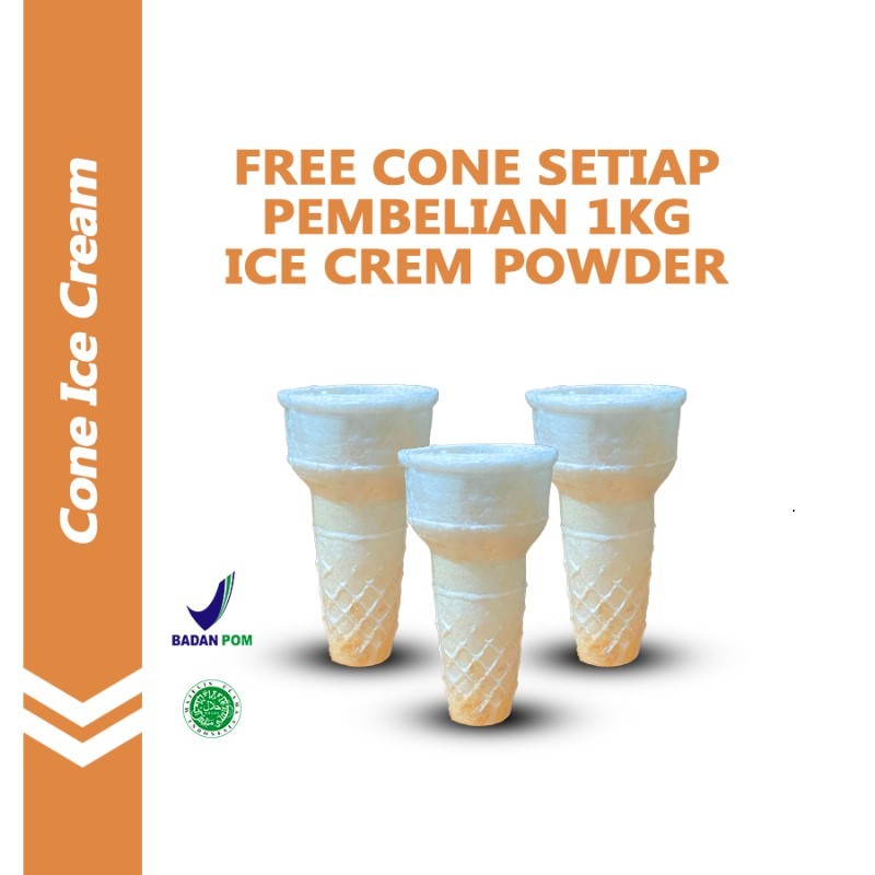 

[GIFT NOT FOR SALE] Cone Soft Ice Cream