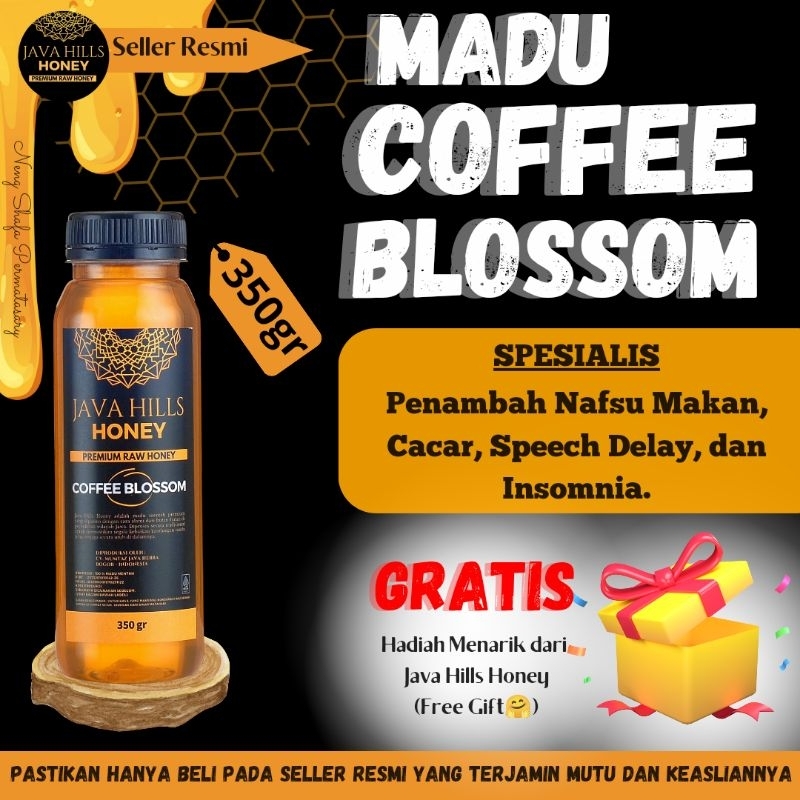 

(100% ASLI) COFFEE BLOSSOM MADU MURNI TERBAIK | RAW HONEY BY JAVA HILL HONEY MUMTAZ | MADU HERBAL