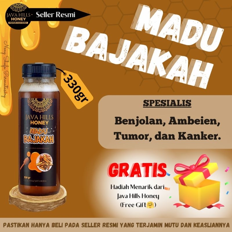

(100% ASLI) MADU HERBAL TERBAIK | MADU BAJAKAH BY JAVA HILL HONEY MUMTAZ | MADU HERBAL