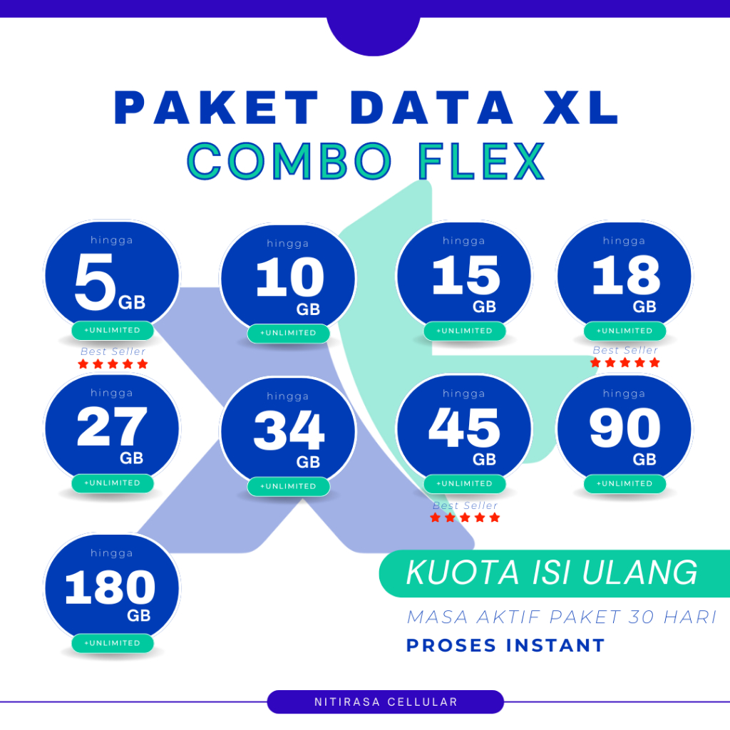 PAKET DATA XL XTRA COMBO FLEX
