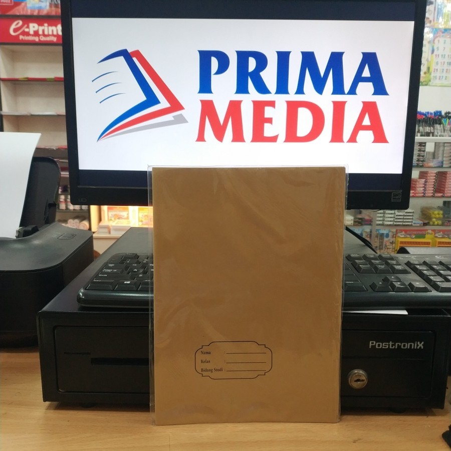 

Sampul Kertas Coklat Buku Tulis Quarto (10pc)