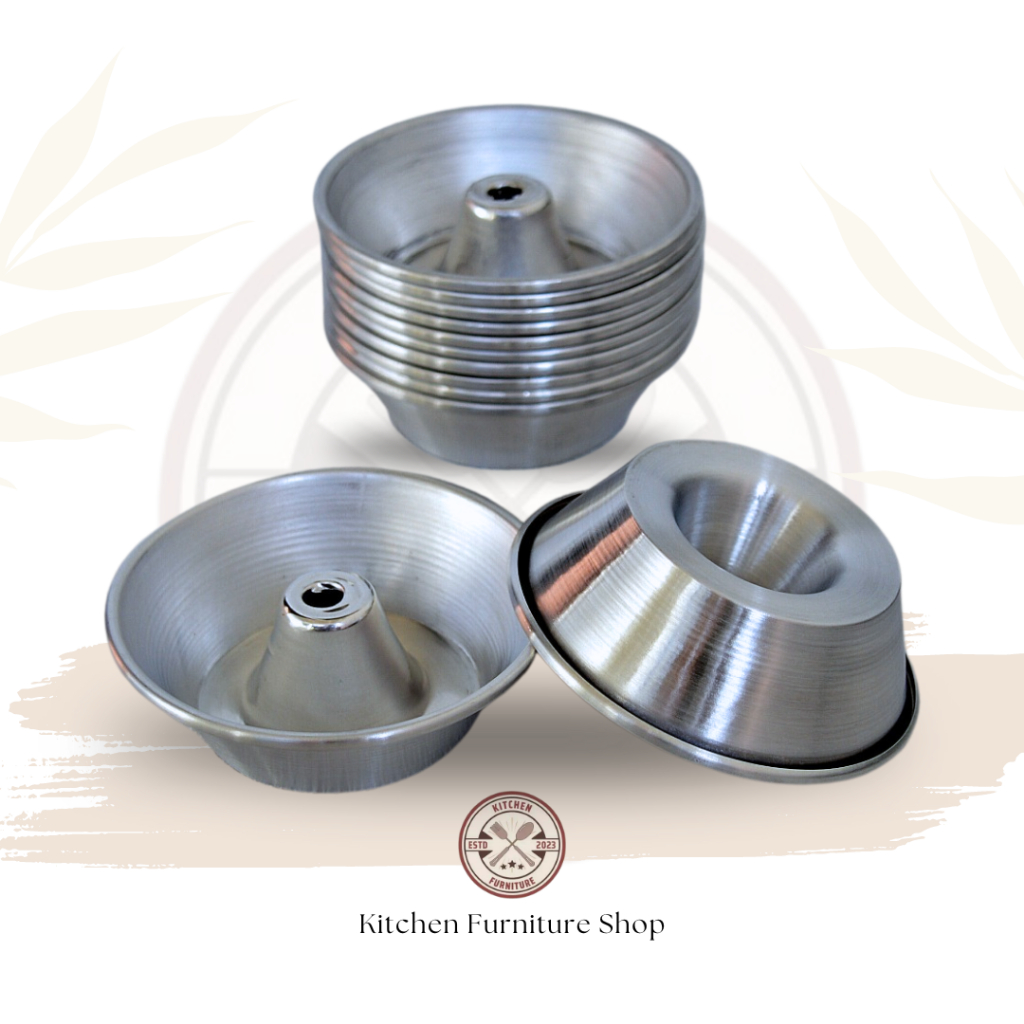 12 pcs Cetakan kue bolu tulban mini cetakan donat cair bolu - Kitchen Furniture Shop