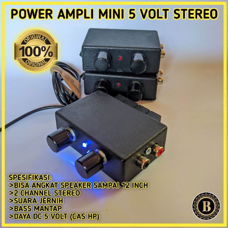 amplifier mini 5 volt power amplifier miniatur murah