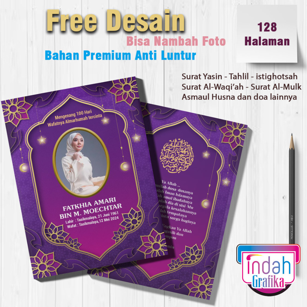 

YASIN DAN TAHLIL SOFTCOVER DESAIN PREMIUM
