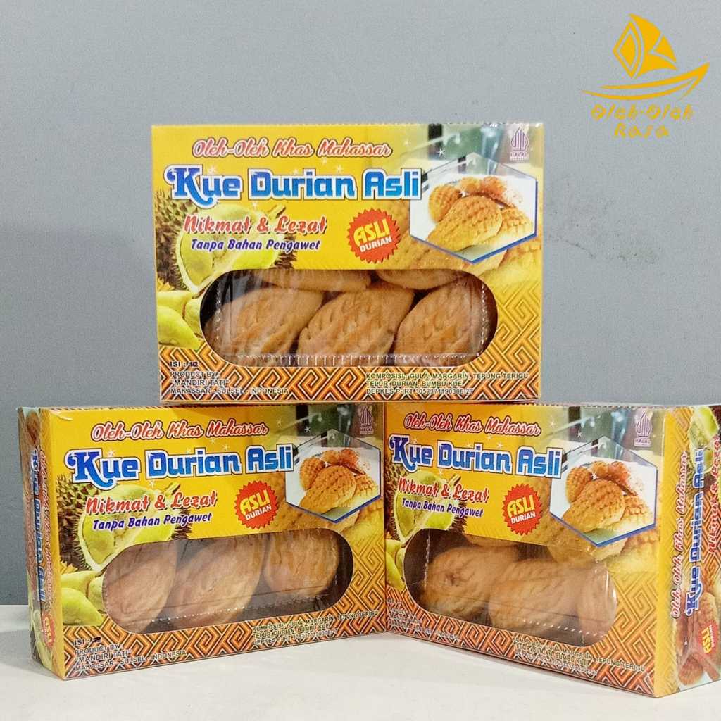 

KUE DURIAN ASLI TATI | OLEH-OLEH KHAS MAKASSAR KUE DURIAN ASLI