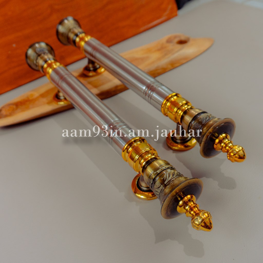 Handle pintu rumah Merak 48 cm Stainles kuningan tarikan pintu gagang pintu kunci pintu Door Pull
